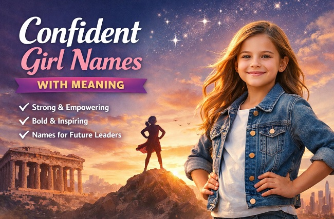 Confident Girl Names With Meaning